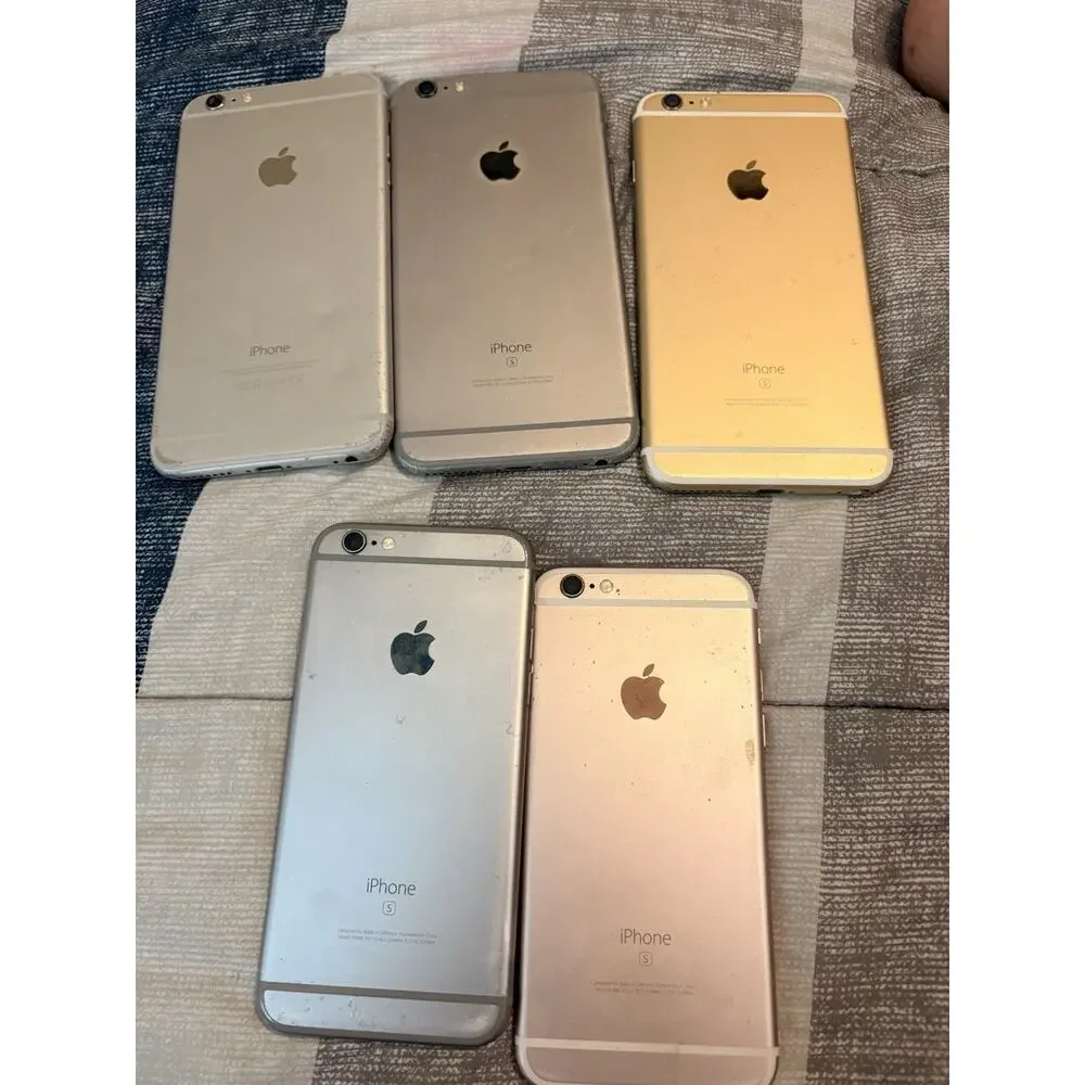Lot 5 Iphone 6plus. 2 =6 S Plus. 6s. 6s Pink For Parts